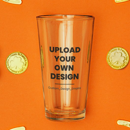 Laden Sie Ihr eigenes Design hier hoch | Benutzerd Glas