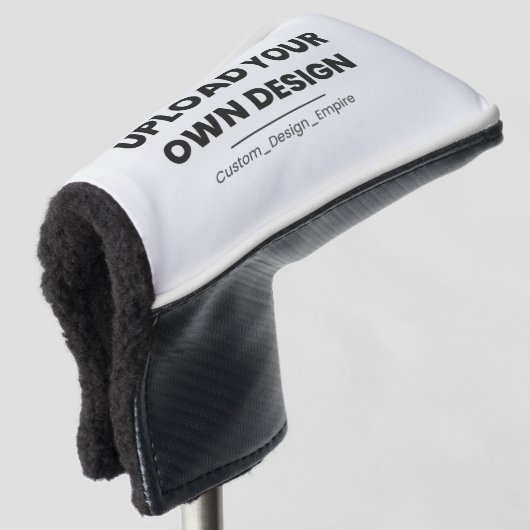 Laden Sie Ihr eigenes Design hier hoch | Benutzerd Golf Headcover (3/4 Vorderseite)