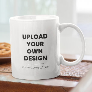 Laden Sie Ihr eigenes Design hier hoch Benutzerd Jumbo-Tasse