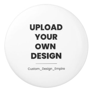 Laden Sie Ihr eigenes Design hier hoch Benutzerd Keramikknauf