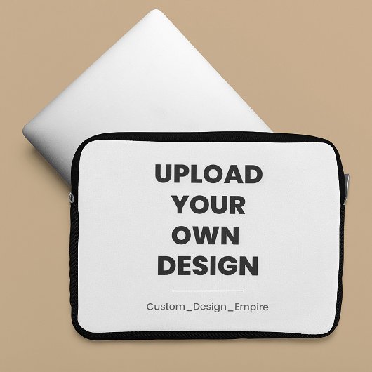 Laden Sie Ihr eigenes Design hier hoch | Benutzerd Laptopschutzhülle