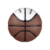 Laden Sie Ihr eigenes Design hier hoch | Benutzerd Mini Basketball (Rechts)