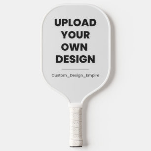 Laden Sie Ihr eigenes Design hier hoch Benutzerd Pickleball Schläger