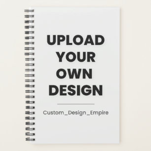 Laden Sie Ihr eigenes Design hier hoch Benutzerd Planer