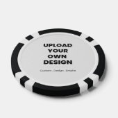 Laden Sie Ihr eigenes Design hier hoch | Benutzerd Pokerchips (Einzeln)