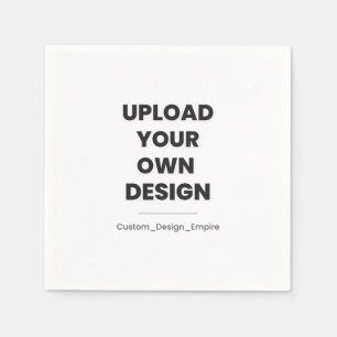 Laden Sie Ihr eigenes Design hier hoch   Benutzerd Serviette