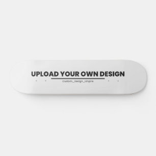 Laden Sie Ihr eigenes Design hier hoch Benutzerd Skateboard