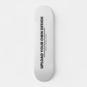 Laden Sie Ihr eigenes Design hier hoch | Benutzerd Skateboard (Vorne)