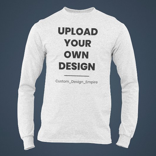 Laden Sie Ihr eigenes Design hier hoch | Benutzerd T-Shirt