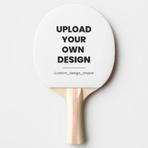 Laden Sie Ihr eigenes Design hier hoch Benutzerd Tischtennis Schläger