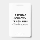Laden Sie Ihr eigenes Design hoch Benutzerdefinier Ausweis (Vorderseite)