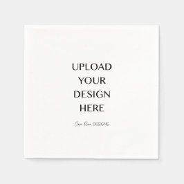 Laden Sie Ihr eigenes Design hoch Serviette