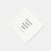 Laden Sie Ihr eigenes Design hoch Serviette (Ecke)