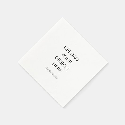 Laden Sie Ihr eigenes Design hoch Serviette (Ecke)