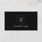 Laden Sie Ihr eigenes Firmenlogo benutzerdefiniert Visitenkarte (Vorderseite)