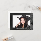 Laden Sie Ihr eigenes Foto hoch, das an der Hallow Karte (Vorderseite/Rückseite Beispiel)