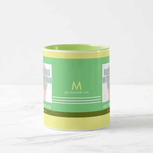 laden Sie Ihr eigenes Foto hoch, erstellen Sie ein Tasse (Zentrum)