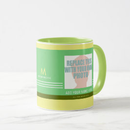 laden Sie Ihr eigenes Foto hoch, erstellen Sie ein Tasse