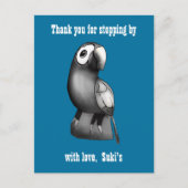 Laden Sie Ihr eigenes Gezeichnet Bild oder Logo ho Postkarte (Vorderseite)