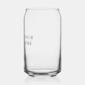 Laden Sie Ihr eigenes Hartglas hoch Dosenglas (Links)