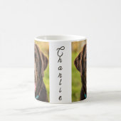 Laden Sie Ihr eigenes Hundebild hoch Kaffeetasse (Mittel)