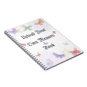 Laden Sie Ihr eigenes Memory-Notebook hoch Notizblock (Rechte Seite)