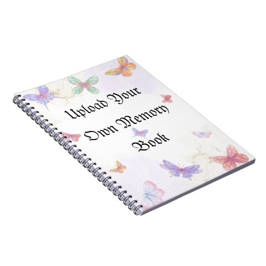 Laden Sie Ihr eigenes Memory-Notebook hoch Notizblock (Rechte Seite)