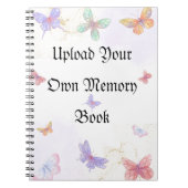 Laden Sie Ihr eigenes Memory-Notebook hoch Notizblock (Vorderseite)