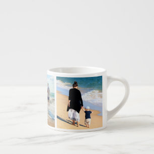 Laden Sie Ihr Familienfoto-Collage Espresso-Tasse Espressotasse