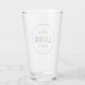Laden Sie Ihr Firmenlogo hoch Glas (Rückseite)