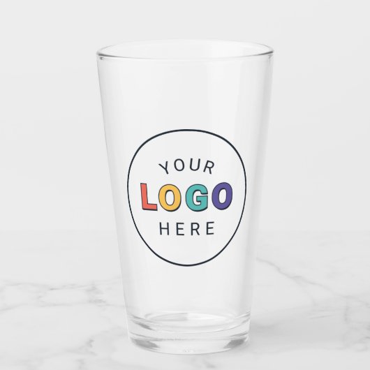 Laden Sie Ihr Firmenlogo hoch Glas (Vorderseite)