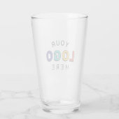 Laden Sie Ihr Firmenlogo hoch Glas (Rückseite)