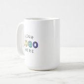 Laden Sie Ihr Firmenlogo hoch Kaffeetasse (Vorderseite Links)