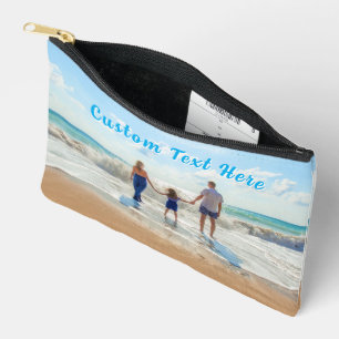 Laden Sie Ihr Foto Accessoire-Tasche Geschenk mit Zubehörtasche