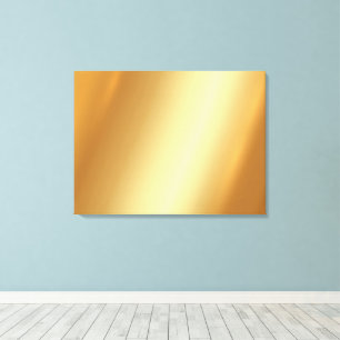 Laden Sie Ihr Foto auf goldenem Hintergrund mit lu Leinwanddruck