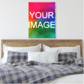 Laden Sie Ihr Foto-Bild oder Logo hoch. Leinwanddruck (Insitu (Schlafzimmer))