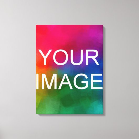 Laden Sie Ihr Foto-Bild oder Logo hoch. Leinwanddruck (Vorderseite)