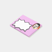 Laden Sie Ihr Foto hoch, anpassbar Post-it Klebezettel (angewinkelt)