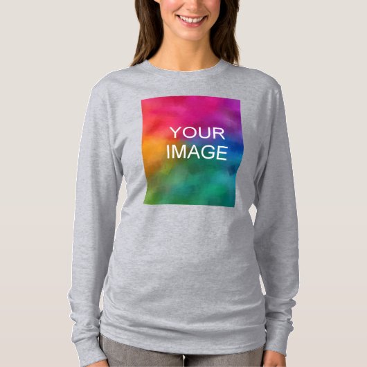 Laden Sie Ihr Foto in den Online-Shop für weiblich T-Shirt (Vorderseite)