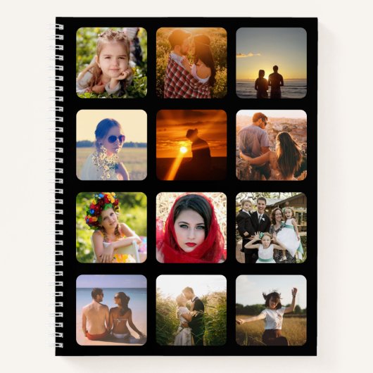 Laden Sie Ihr Foto-Notebook hoch Notizblock (Vorderseite)