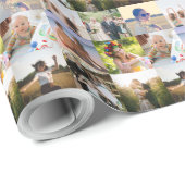 Laden Sie Ihr Foto-Packpapier hoch Geschenkpapier (Rolleneckpunkt)