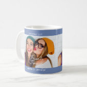 Laden Sie Ihr Foto | personifizieren mit Namen, Kaffeetasse (Vorderseite Links)