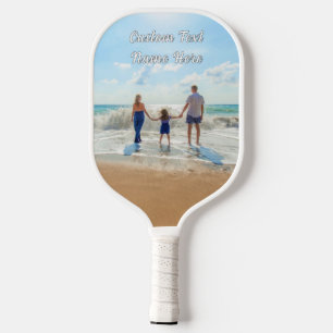 Laden Sie Ihr Foto Pickleball-Paddle Hoch Text Nam Pickleball Schläger
