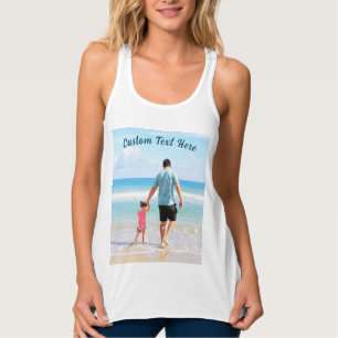 Laden Sie Ihr Foto Tank Top Geschenk mit individue