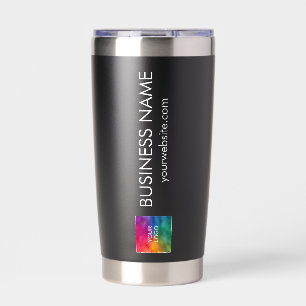 Laden Sie Ihr Geschäft-Logo Modern Elegant Einfach Thermobecher