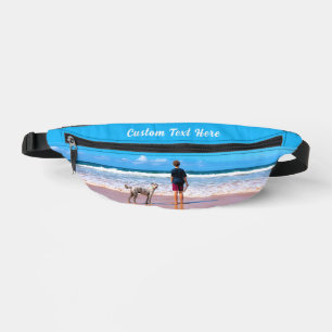 Laden Sie Ihr Haustier-Foto Fanny Pack Personalisi Bauchtasche