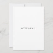 Laden Sie Ihr Logo & anpassbaren Textdesign hoch (Rückseite)