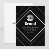 Laden Sie Ihr Logo & anpassbaren Textdesign hoch (Vorne/Hinten)