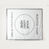 Laden Sie Ihr Logo auf einen vertikalen, extra gro Wandteppich (Vorderseite (Horizontal))