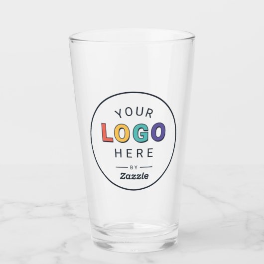 Laden Sie Ihr Logo hoch Glas (Vorderseite)